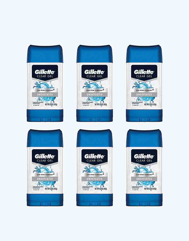 GILLETTE CLEAR GEL AL DEOD 107G
